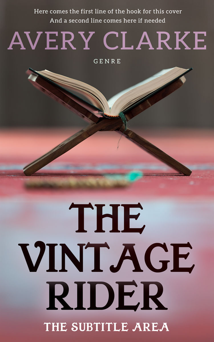 2D view of Bazaar #30487 - Premade Religion & Spirituality Book Cover