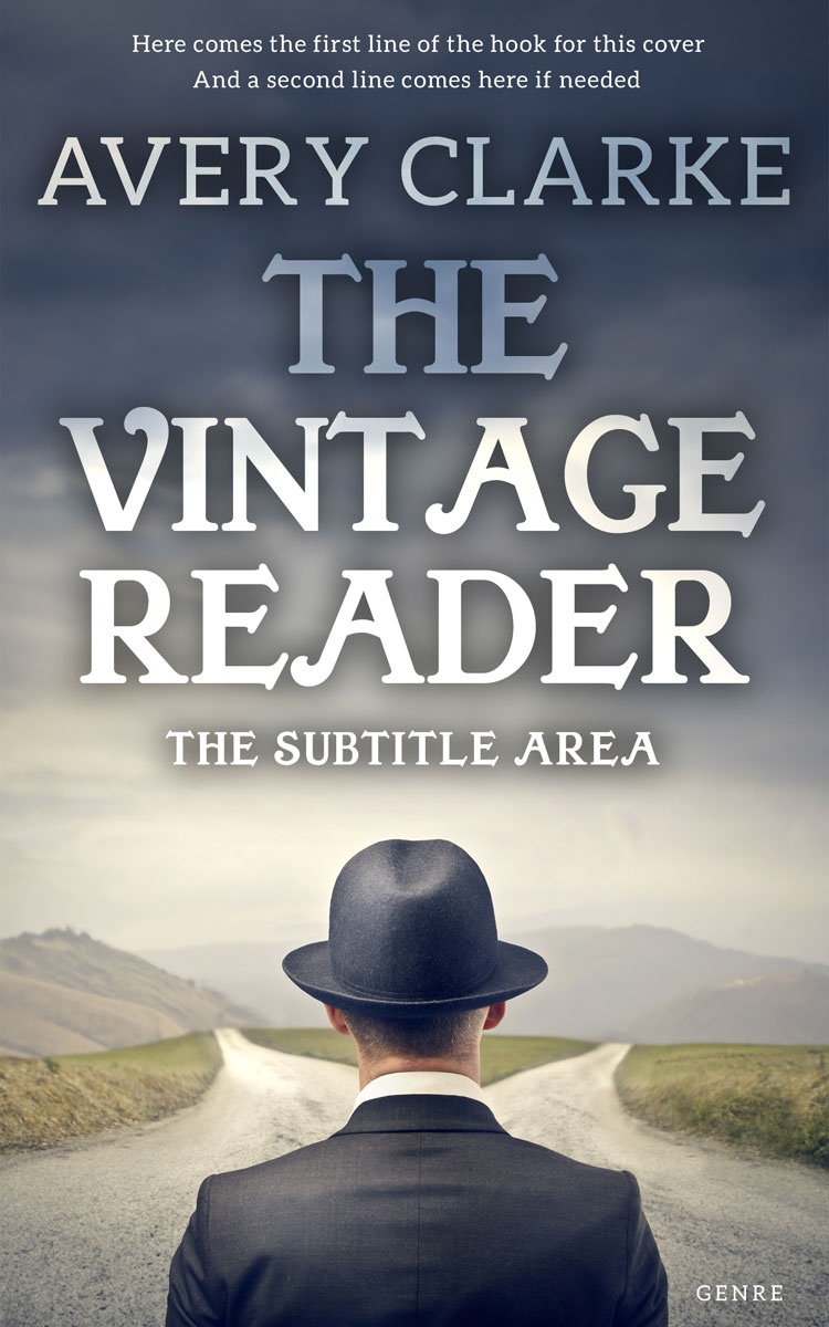 2D view of River Bed #30494 - Premade Business Book Cover