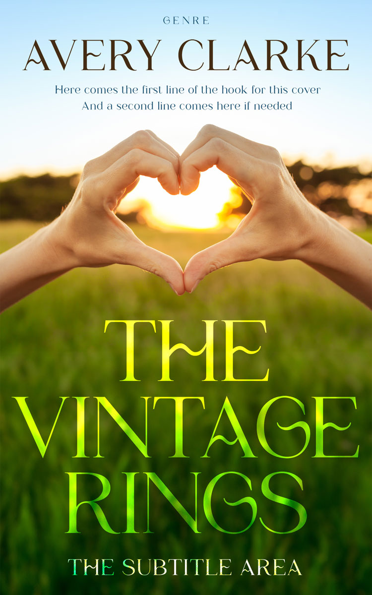 2D view of Tana #30497 - Premade Romance Book Cover