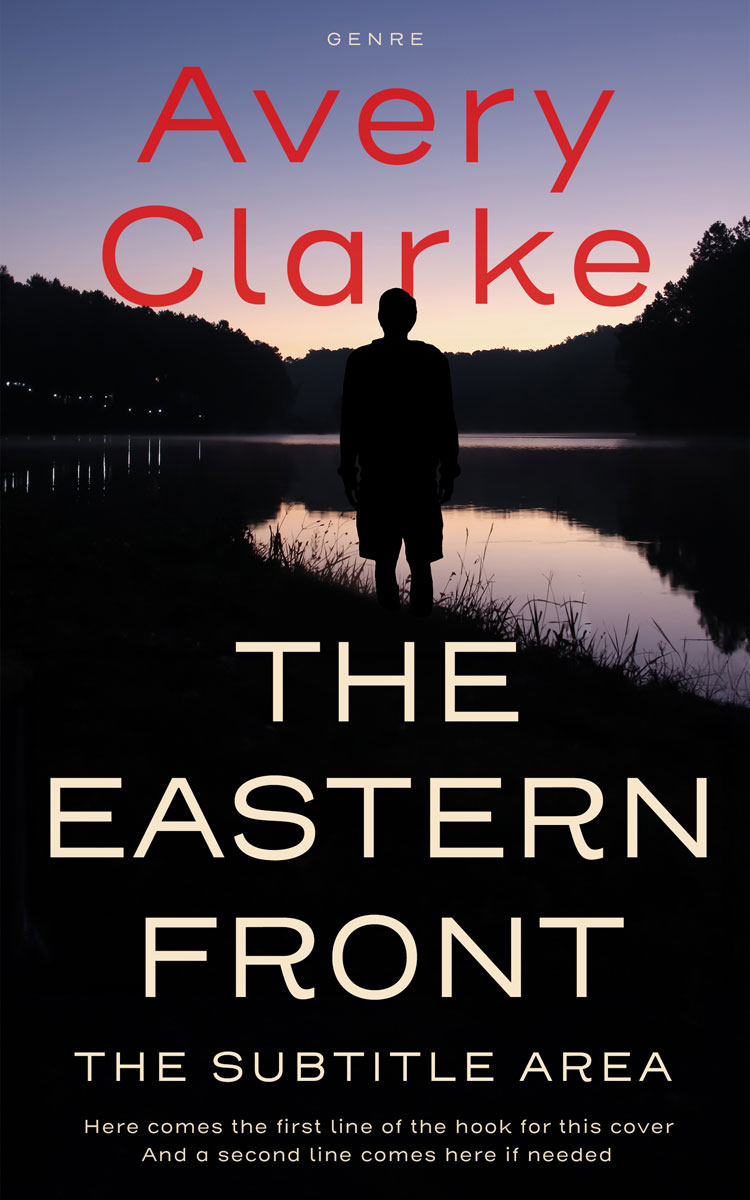 2D view of Cod Gray #30528 - Premade Mystery & Thriller & Suspense Book Cover