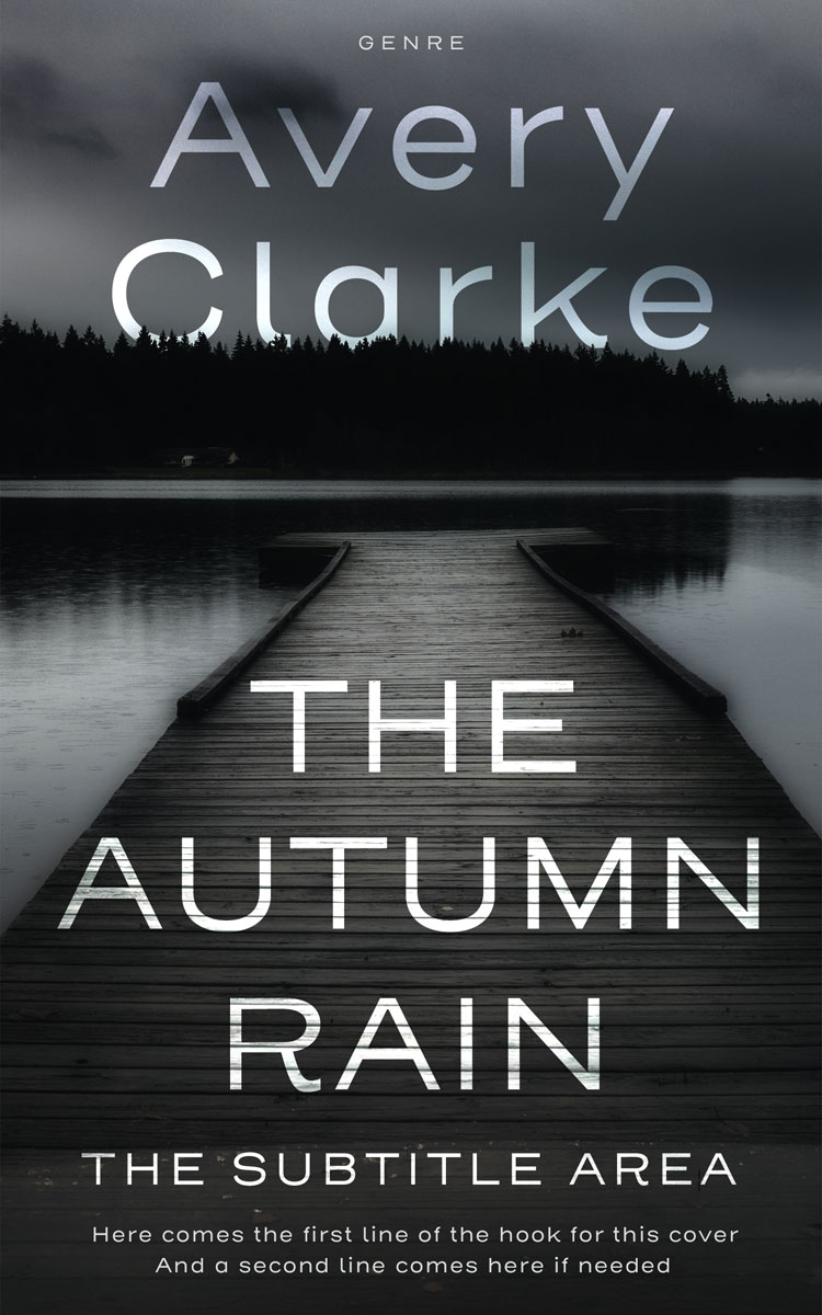 2D view of Premade Mystery & Thriller & Suspense Book Cover - Shark