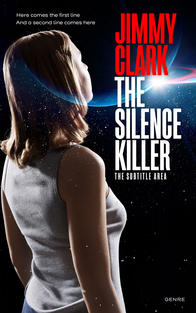 2D view of Eunry #30539 - Premade Science Fiction Book Cover