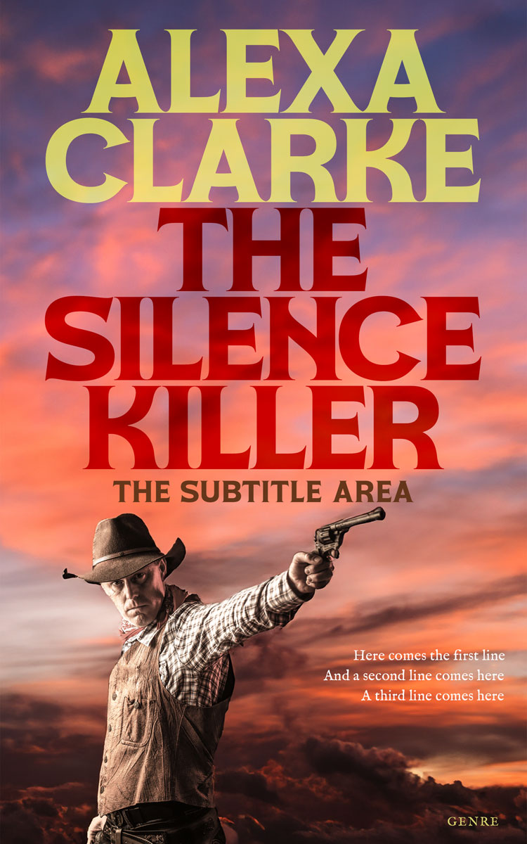 2D view of Old Rose #30551 - Premade Action & Adventure Book Cover