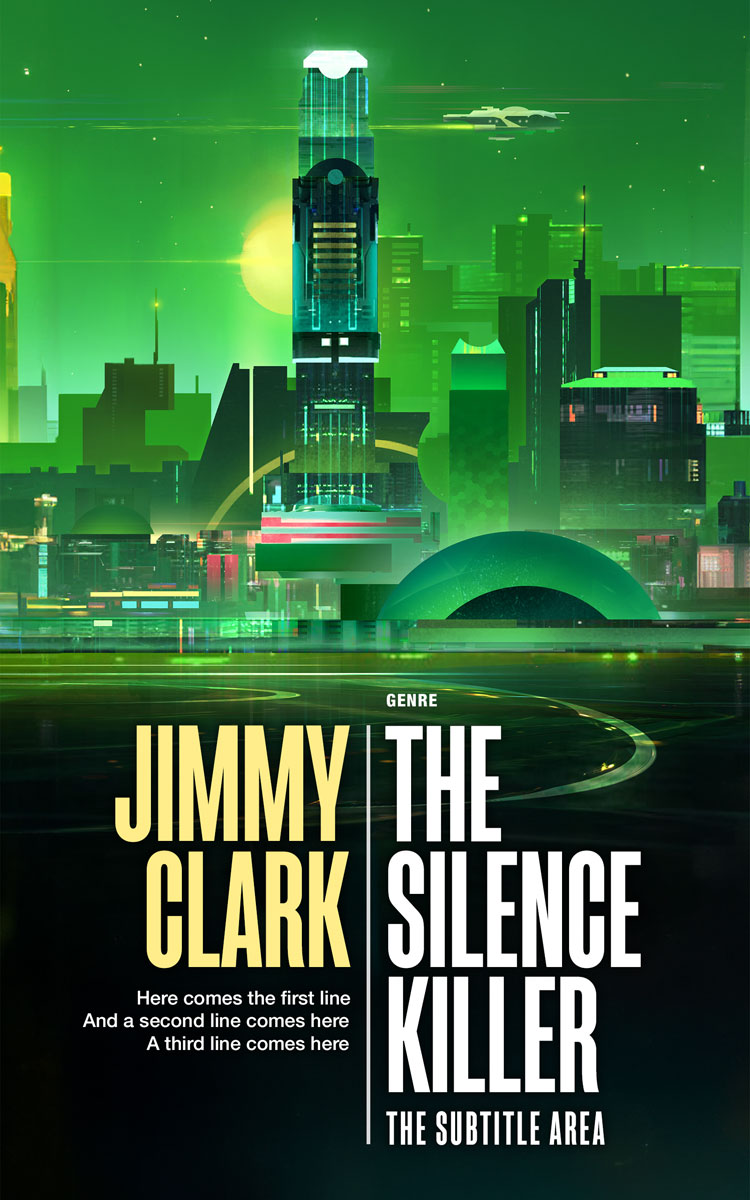 2D view of Green Pea #30572 - Premade Science Fiction Book Cover | BookCoverZone