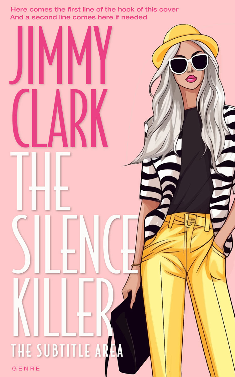 2D view of Mandys Pink #30608 - Premade Self-Improvement & Self-Help Book Cover