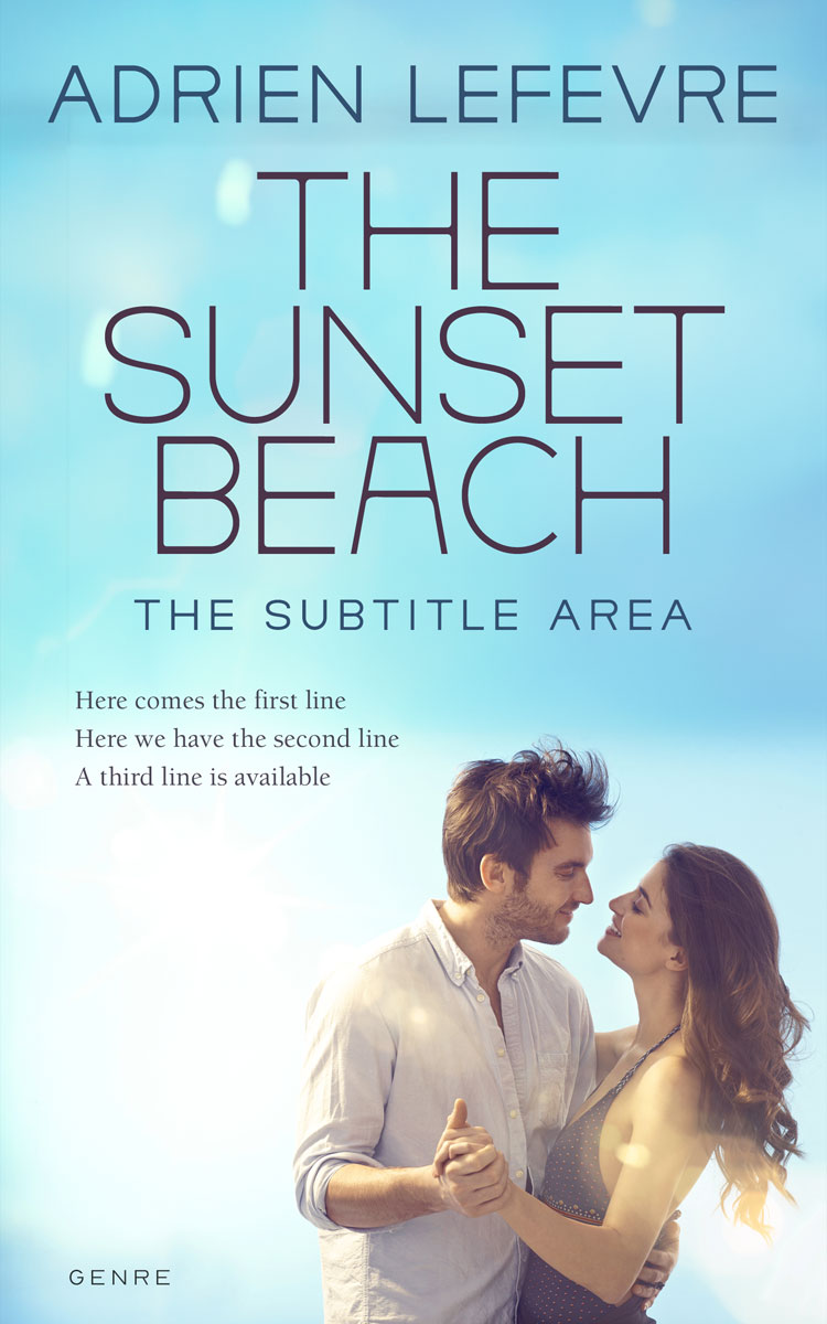 2D view of Regent St Blue #30630 - Premade Romance Book Cover