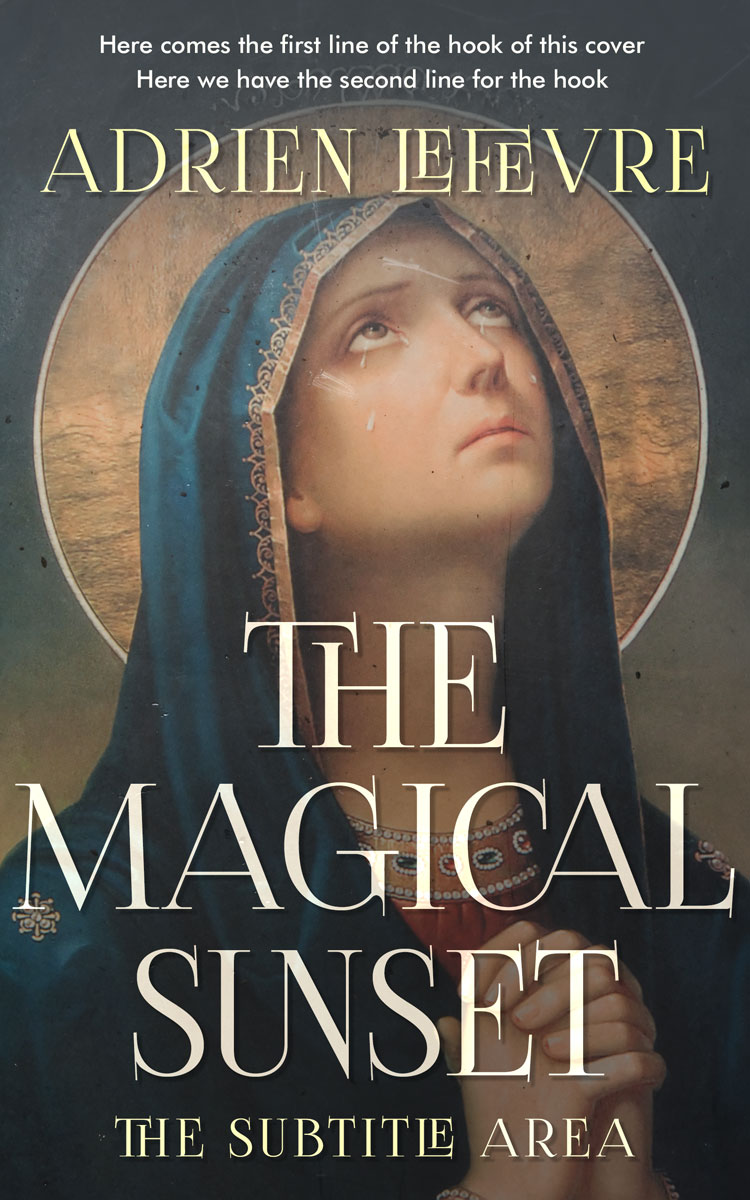 2D view of Lunar Green #30636 - Premade Religion & Spirituality Book Cover