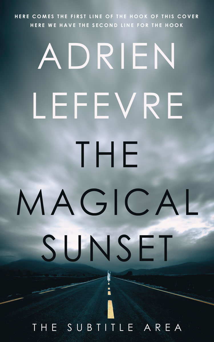 2D view of Premade Mystery & Thriller & Suspense Book Cover - Regent Gray