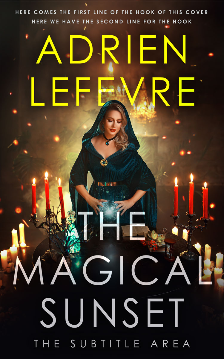 2D view of Oil #30665 - Premade Fantasy Book Cover