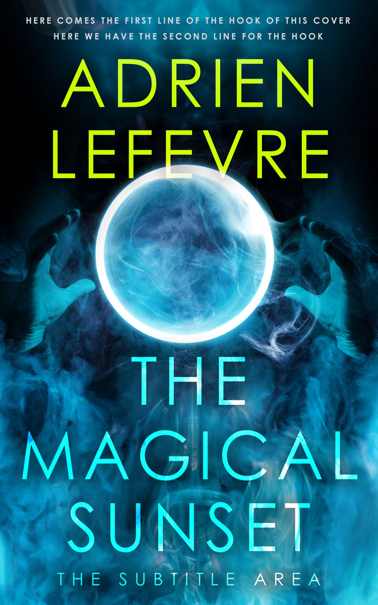 2D view of Premade Fantasy Book Cover - Atoll