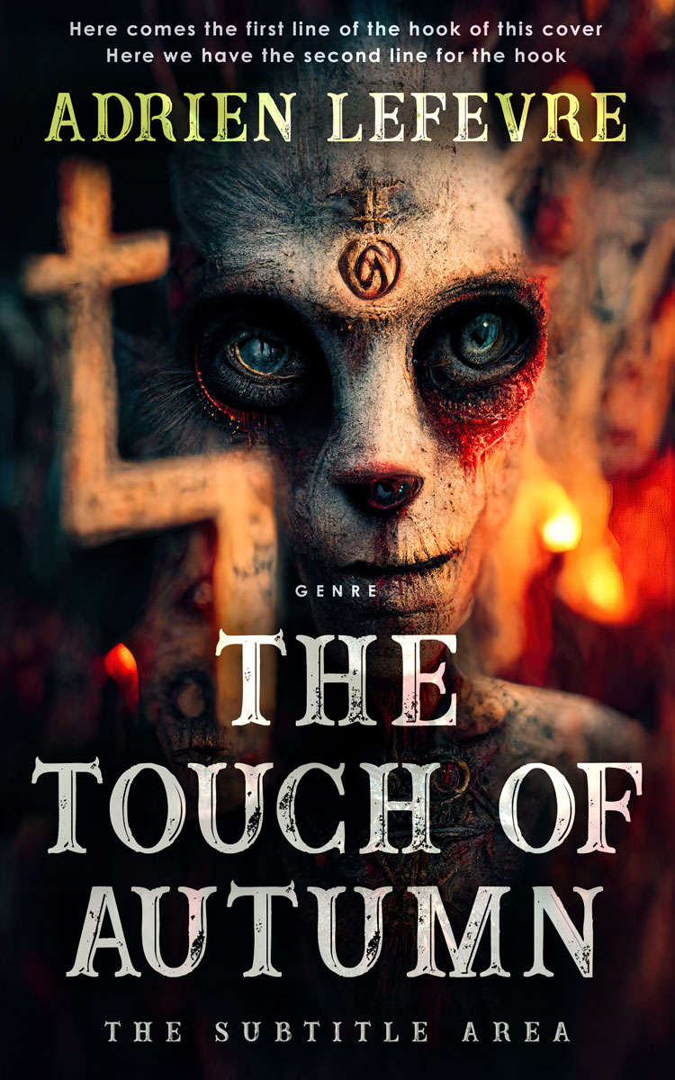 2D view of Whiskey #30683 - Premade Fantasy Book Cover