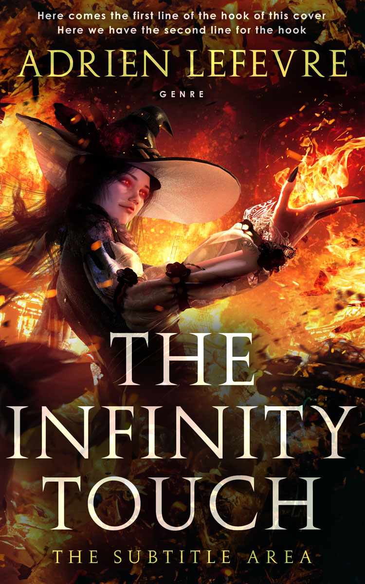 2D view of Premade Abstract Book Cover - Di Serria