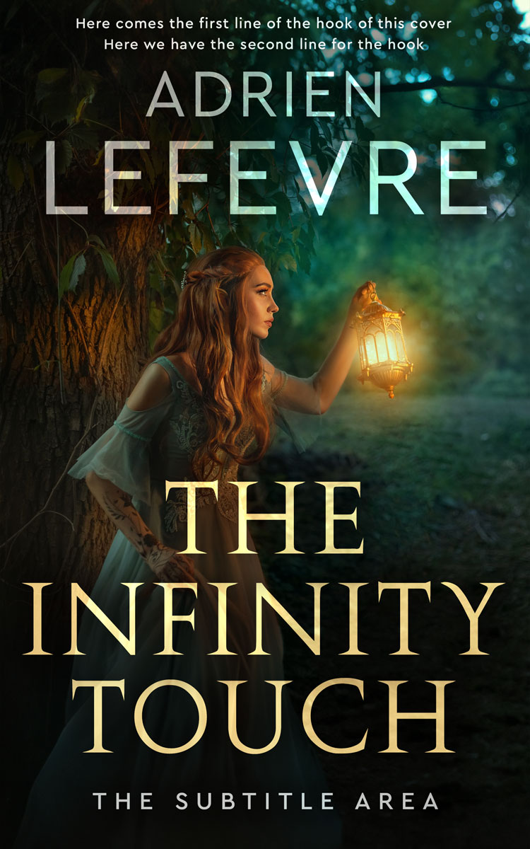 2D view of Log Cabin #30699 - Premade Fantasy Book Cover