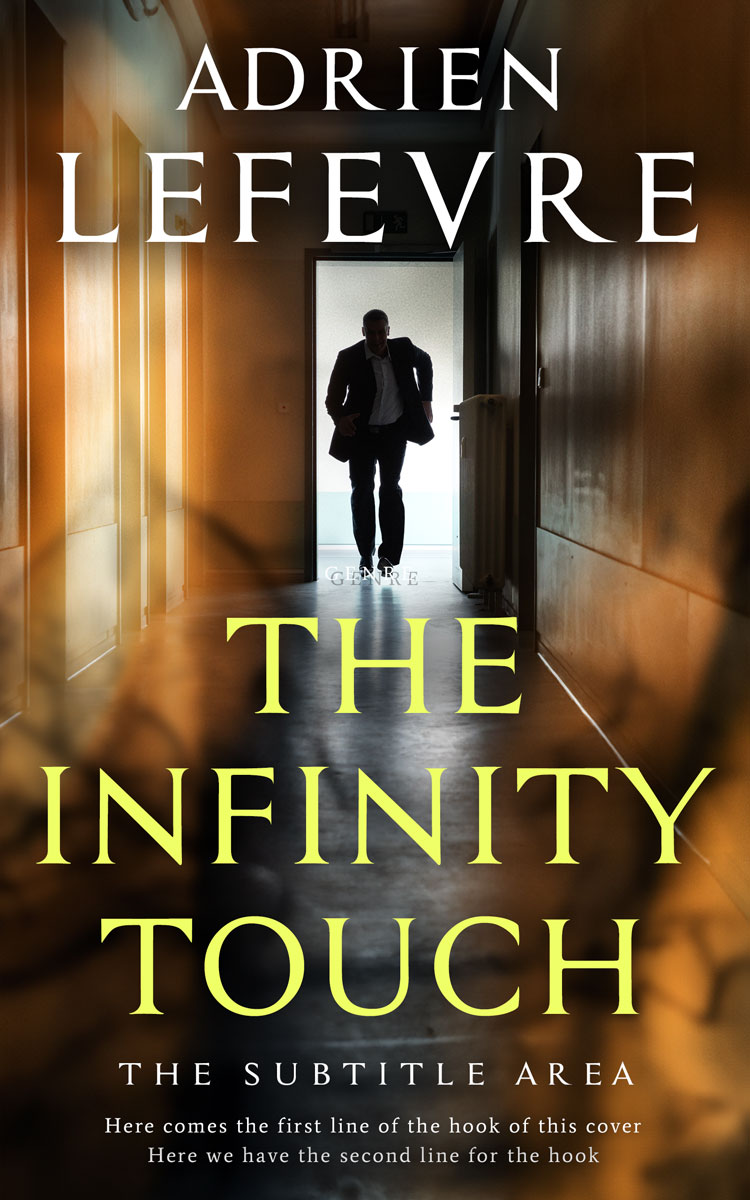 2D view of Premade Mystery & Thriller & Suspense Book Cover - Black Marlin