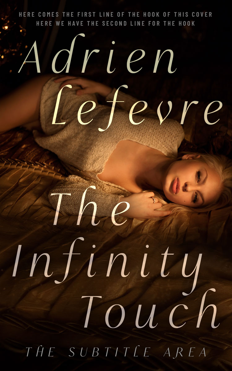 2D view of Premade Erotica Book Cover - Graphite