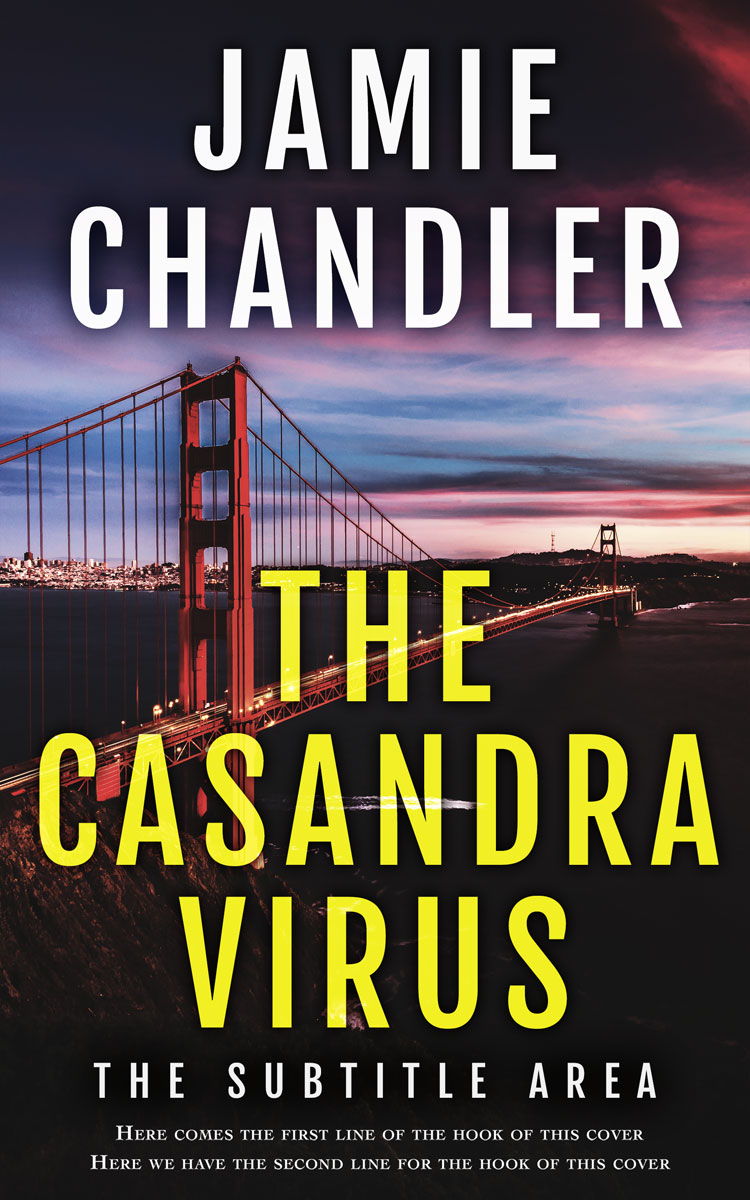 2D view of Premade Mystery & Thriller & Suspense Book Cover - Straw