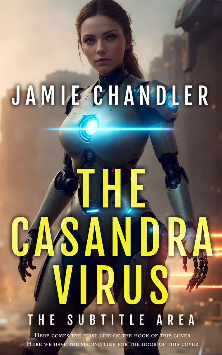 2D view of Thunder #30781 - Premade Apocalyptica Book Cover | BookCoverZone