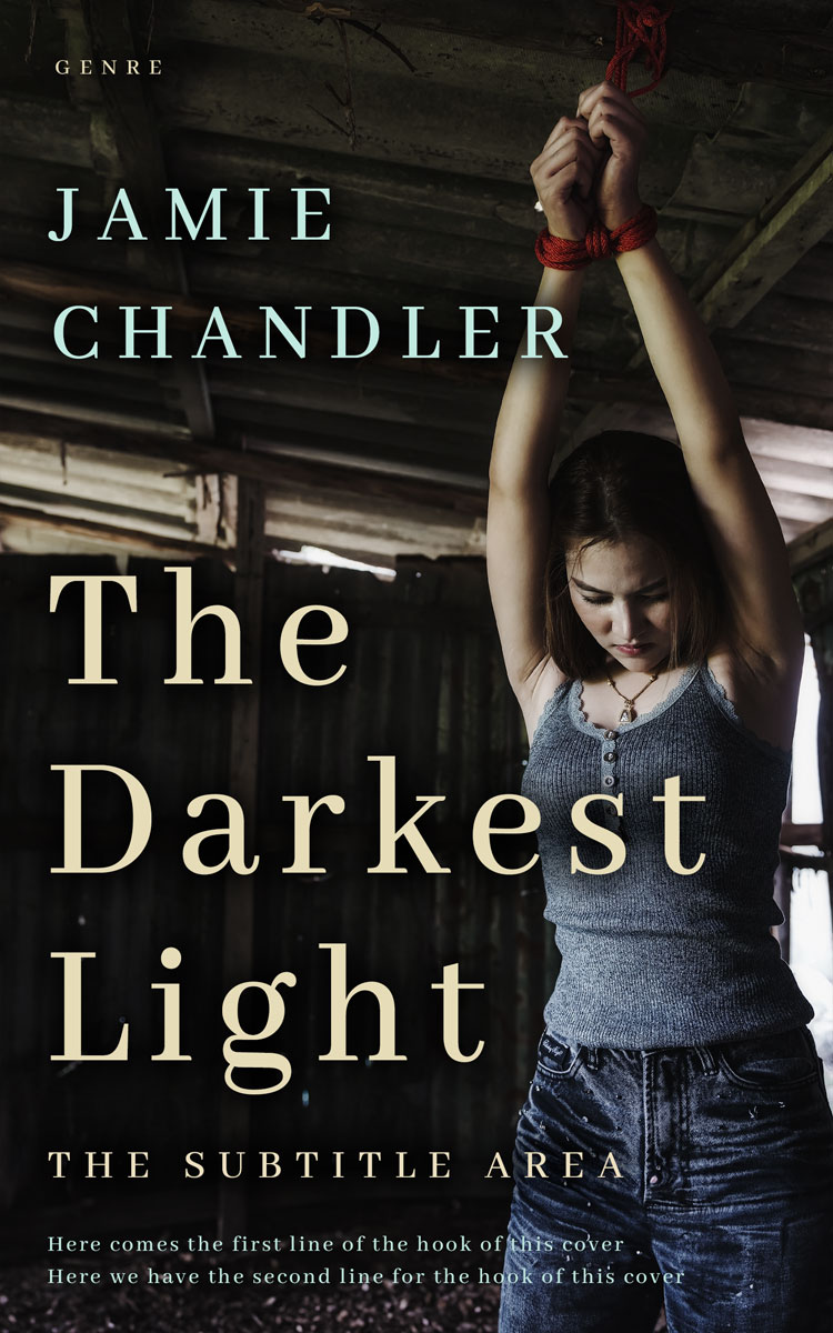 2D view of Log Cabin #30803 - Premade Mystery & Thriller & Suspense Book Cover