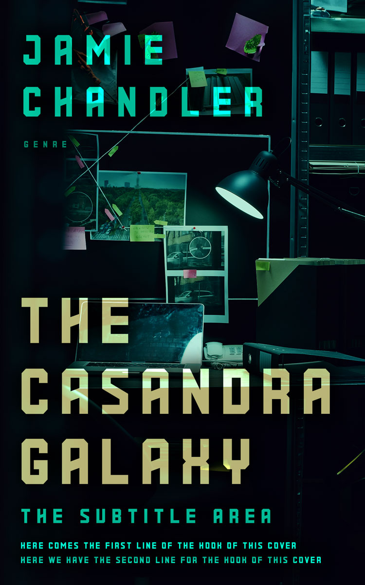 2D view of Ebony #30805 - Premade Mystery & Thriller & Suspense Book Cover