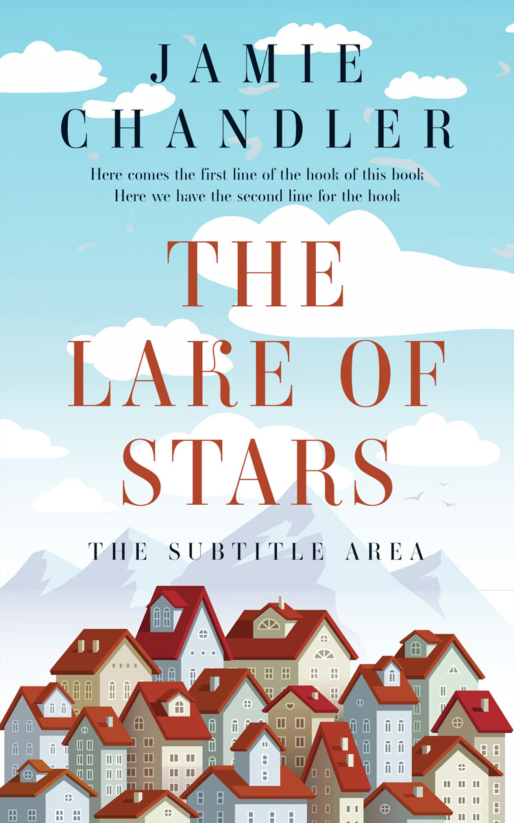 2D view of Jagged Ice #30854 - Premade Literary Fiction Book Cover