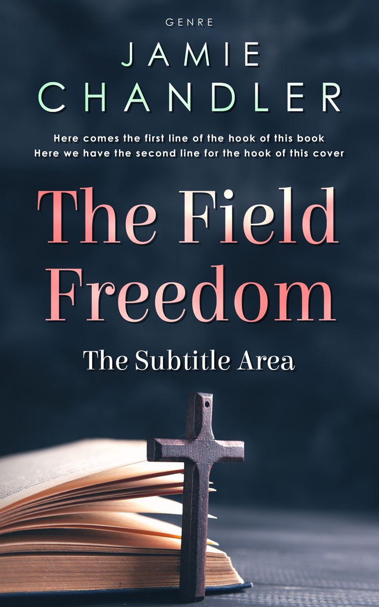 2D view of Premade Religion & Spirituality Book Cover - Mirage