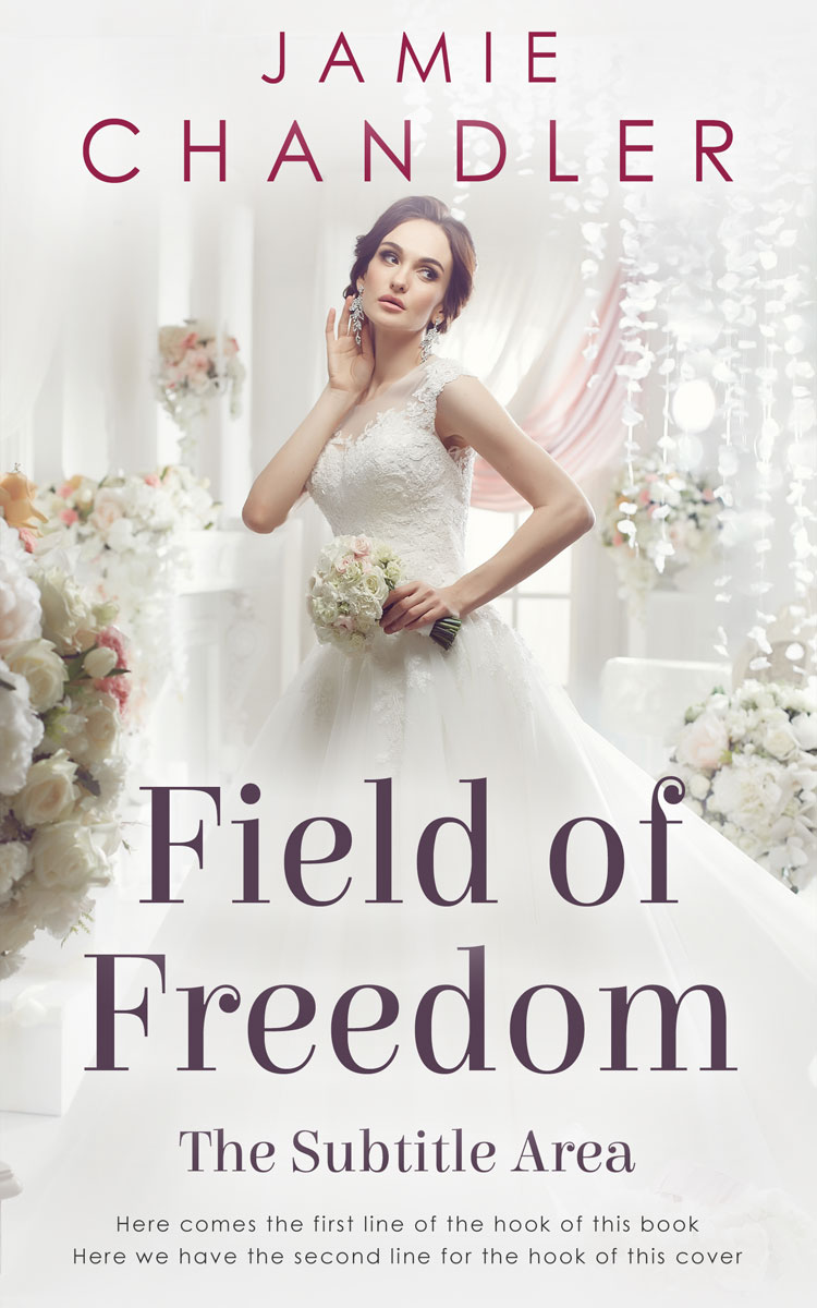 2D view of Cararra #30879 - Premade Romance Book Cover