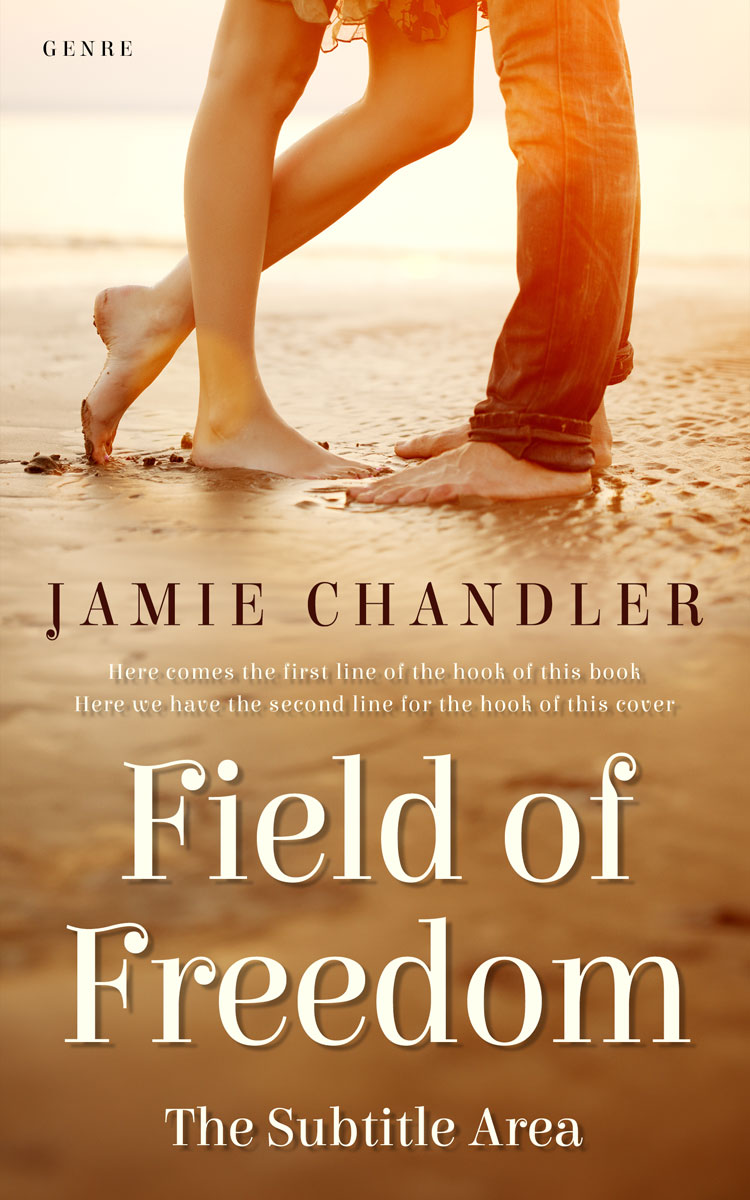 2D view of Premade Romance Book Cover - Cape Palliser