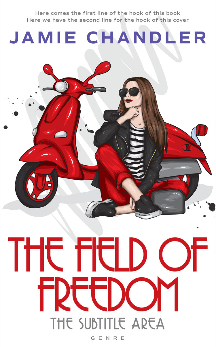 2D view of Thunder #30919 - Premade Teen & Young Adult Book Cover