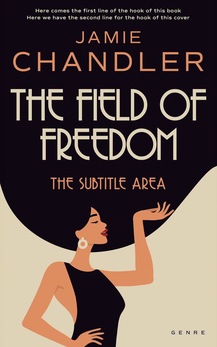 2D view of Cameo #30923 - Premade Self-Improvement & Self-Help Book Cover