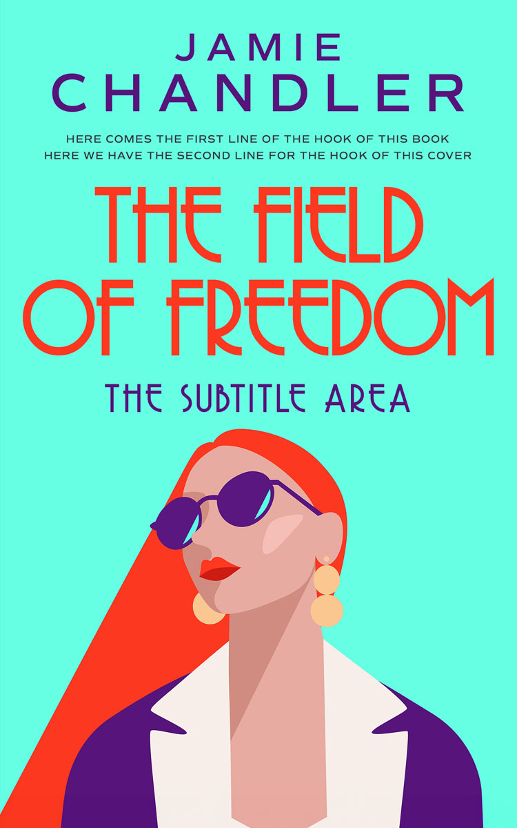 2D view of Aquamarine #30933 - Premade Abstract Book Cover