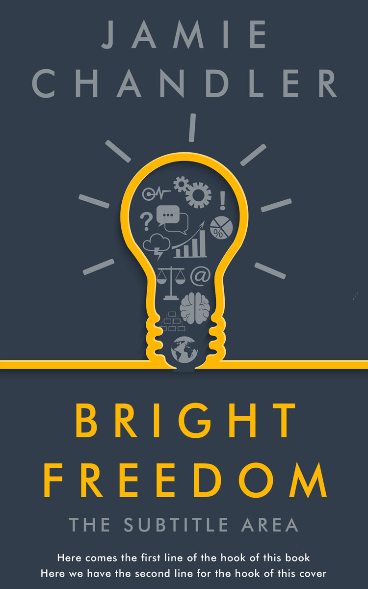 2D view of Oxford Blue #30938 - Premade Self-Improvement & Self-Help Book Cover