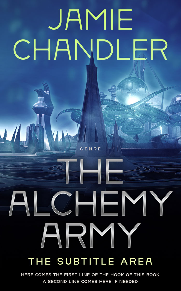 2D view of Chambray #30971 - Premade Science Fiction Book Cover