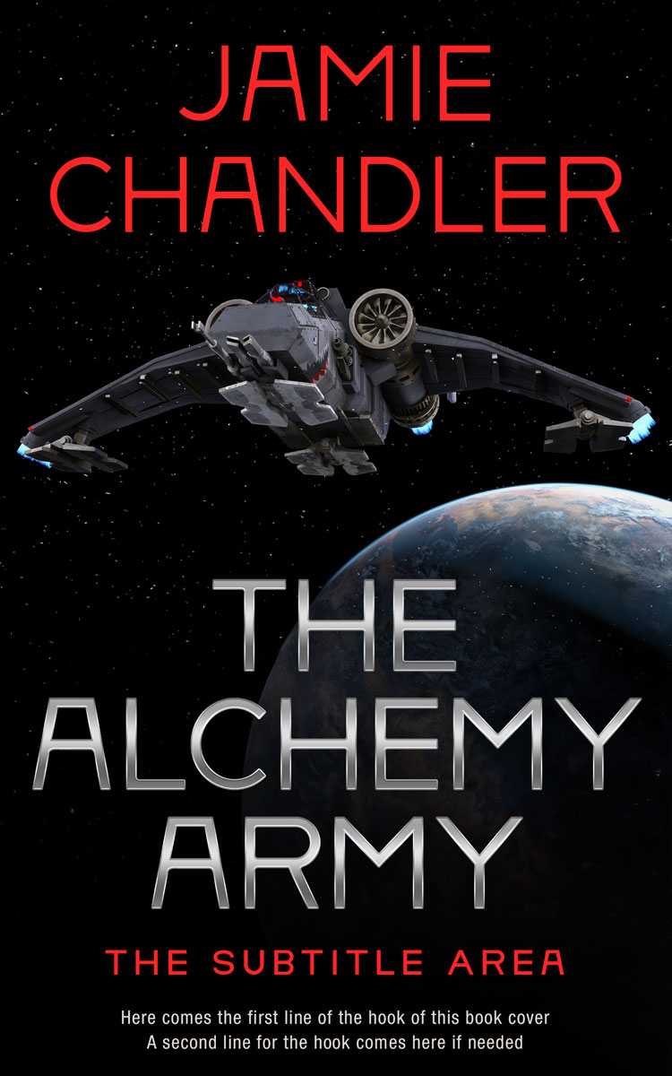 2D view of Woodsmoke #30974 - Premade Science Fiction Book Cover