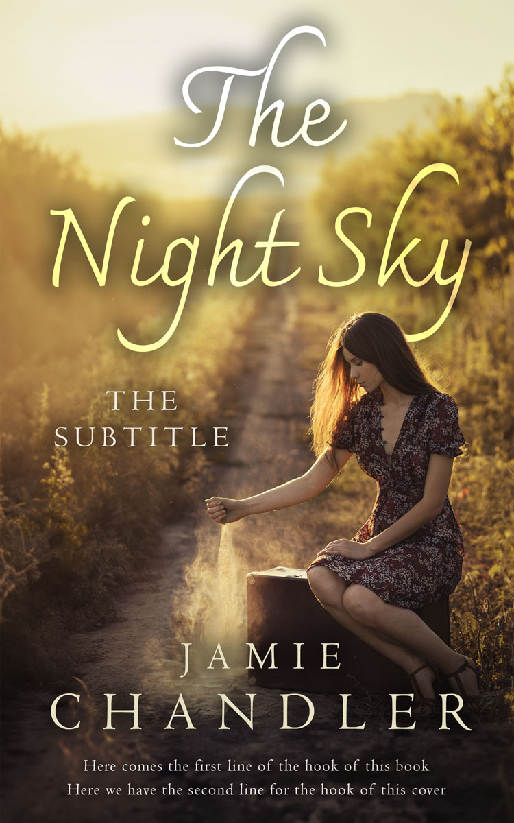 2D view of Premade Romance Book Cover - Cape Palliser