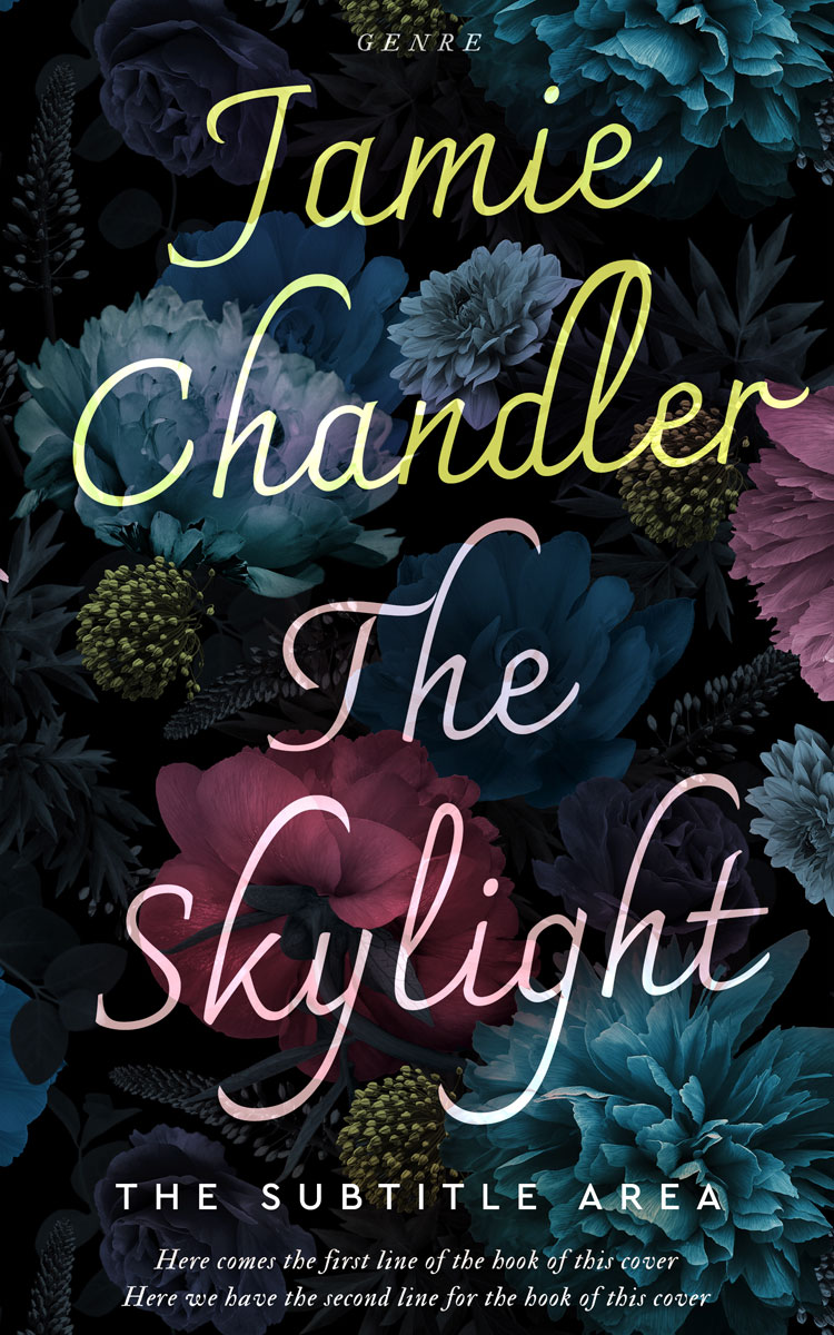 2D view of Premade Poetry Book Cover - Bunker