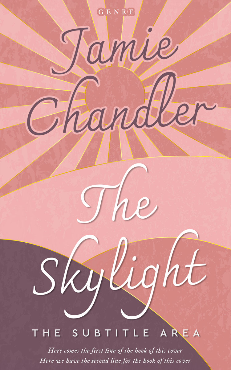 2D view of Petite Orchid #31026 - Premade Poetry Book Cover