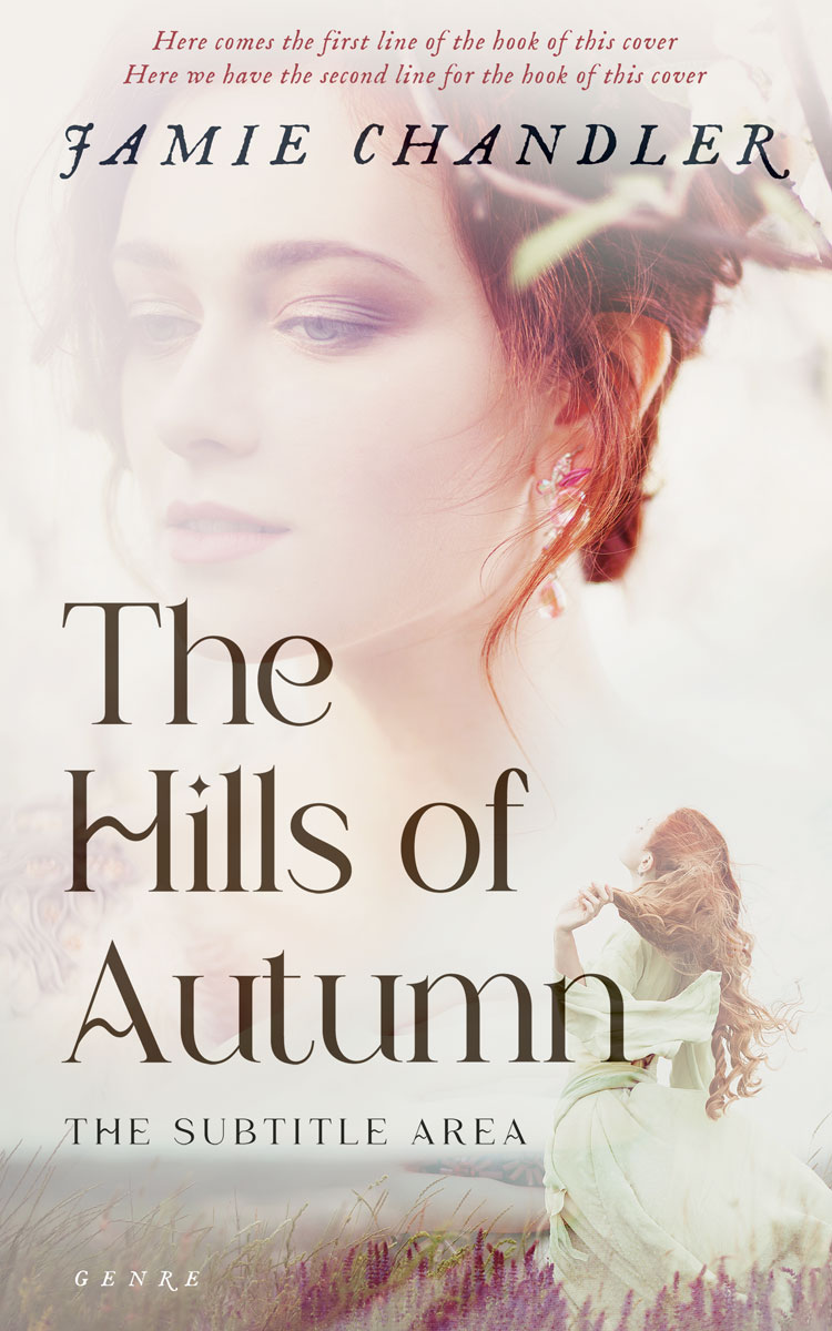 2D view of Pearl Bush #31039 - Premade Romance Book Cover