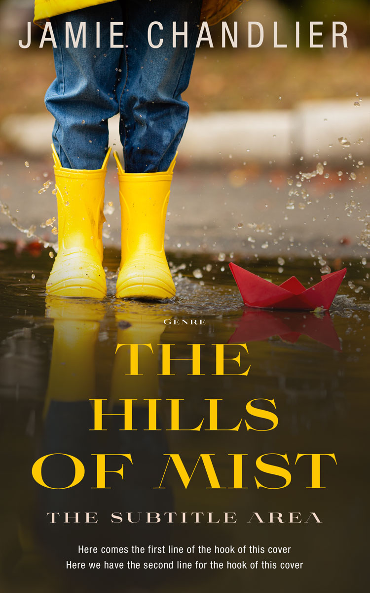 2D view of Sundance #31045 - Premade Literary Fiction Book Cover