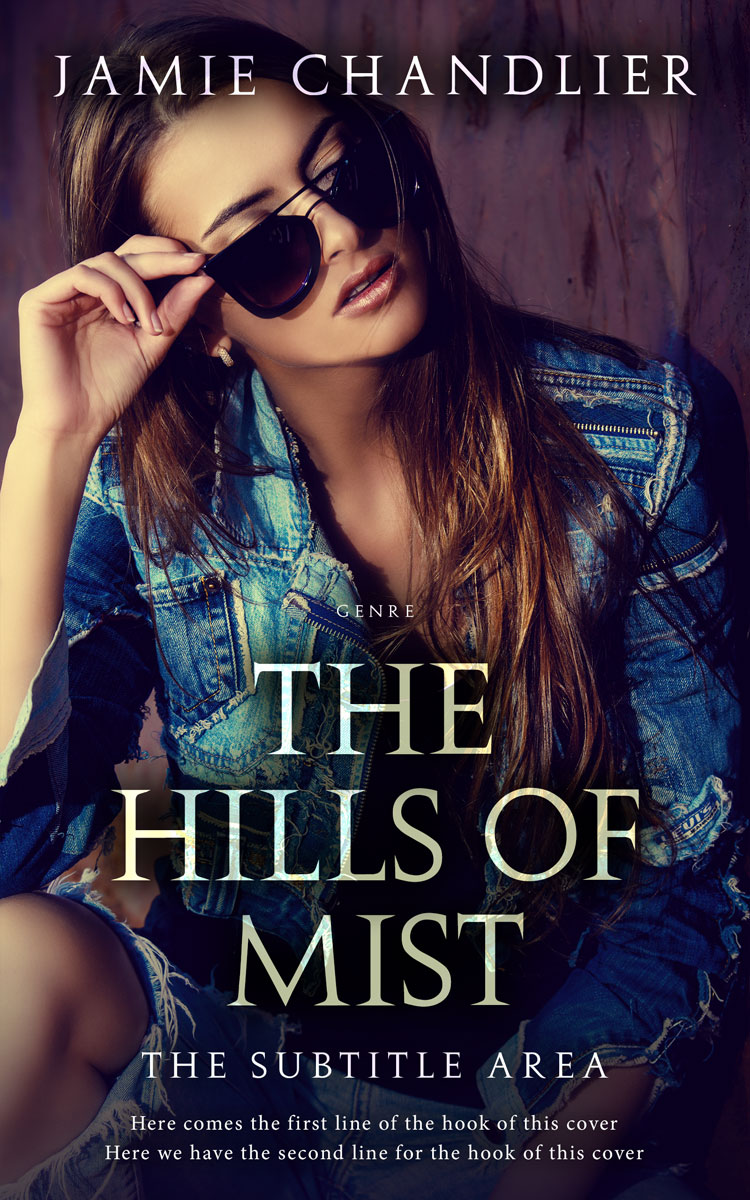 2D view of Bleached Cedar #31086 - Premade Teen & Young Adult Book Cover