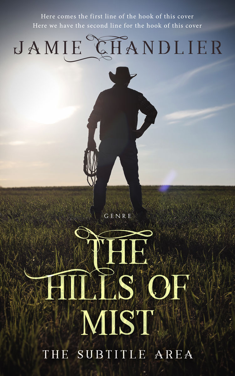 2D view of Celeste #31094 - Premade Action & Adventure Book Cover