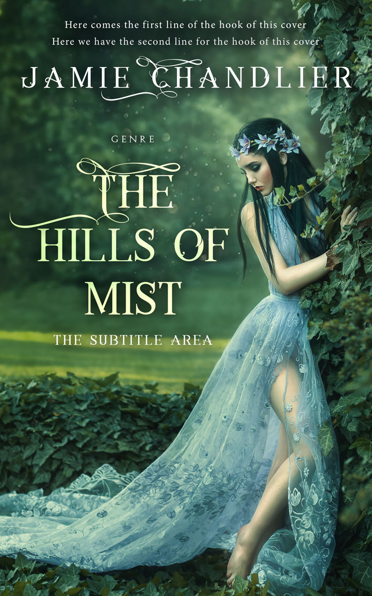 2D view of Everglade #31095 - Premade Fantasy Book Cover