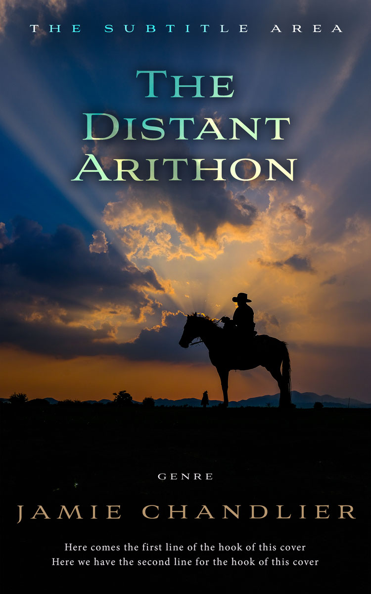 2D view of Shark #31217 - Premade Action & Adventure Book Cover