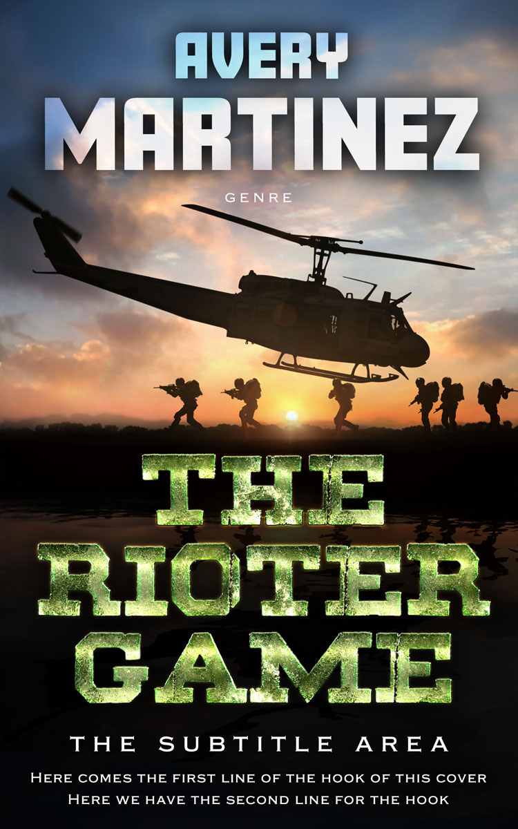 2D view of Akaroa #31239 - Premade Apocalyptica Book Cover