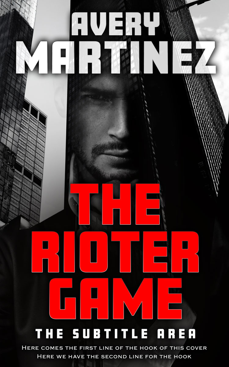 2D view of Cod Gray #31248 - Premade Mystery & Thriller & Suspense Book Cover