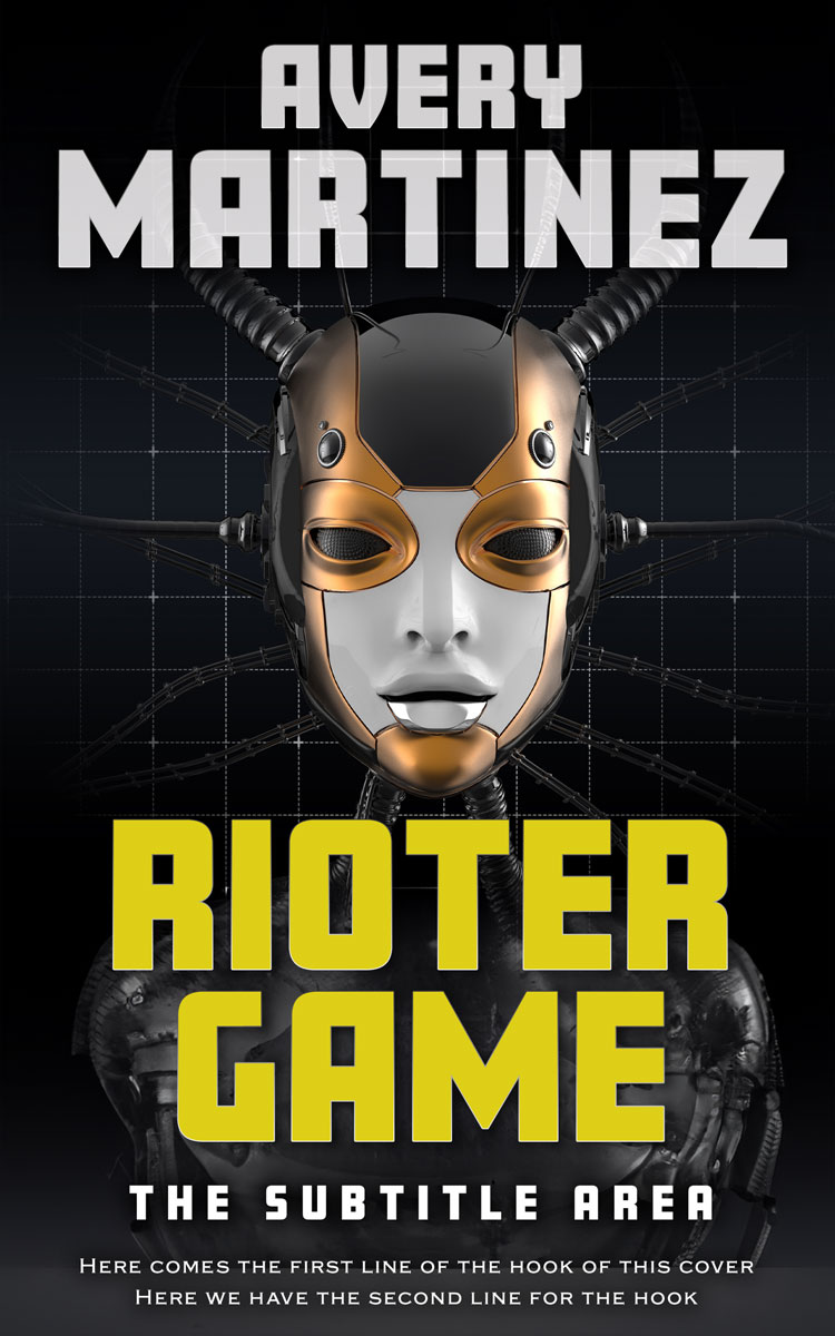 2D view of Tacha #31255 - Premade Science Fiction Book Cover