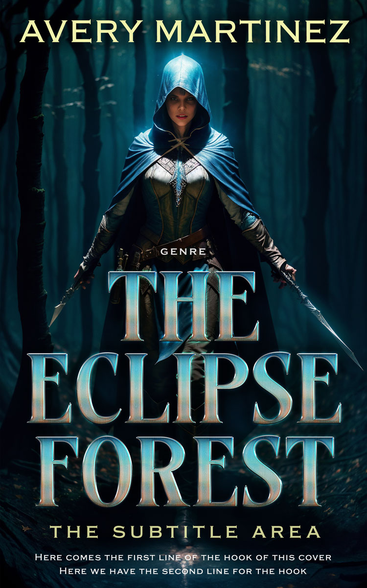 2D view of Firefly #31267 - Premade Fantasy Book Cover