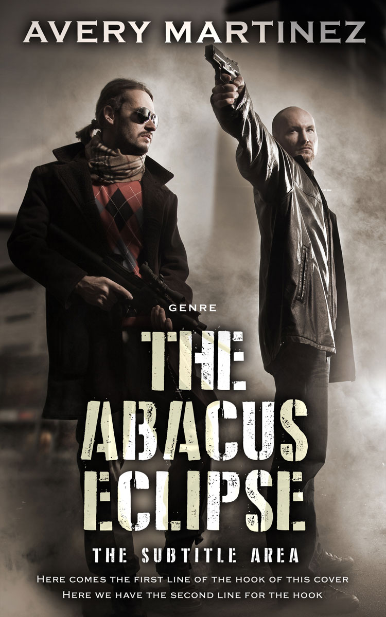 2D view of Premade Mystery & Thriller & Suspense Book Cover - Ash