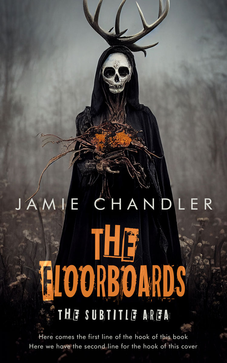 2D view of Dune #31326 - Premade Horror Book Cover