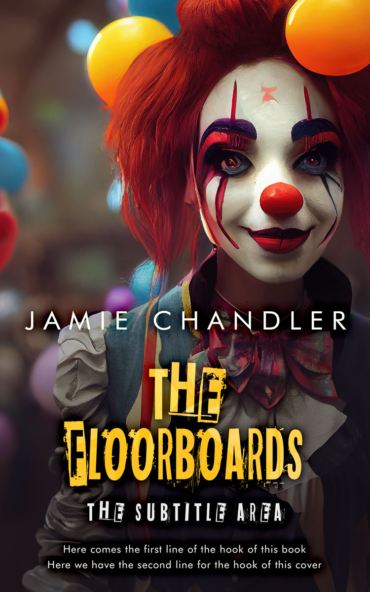 2D view of Cocoa Brown #31327 - Premade Horror Book Cover