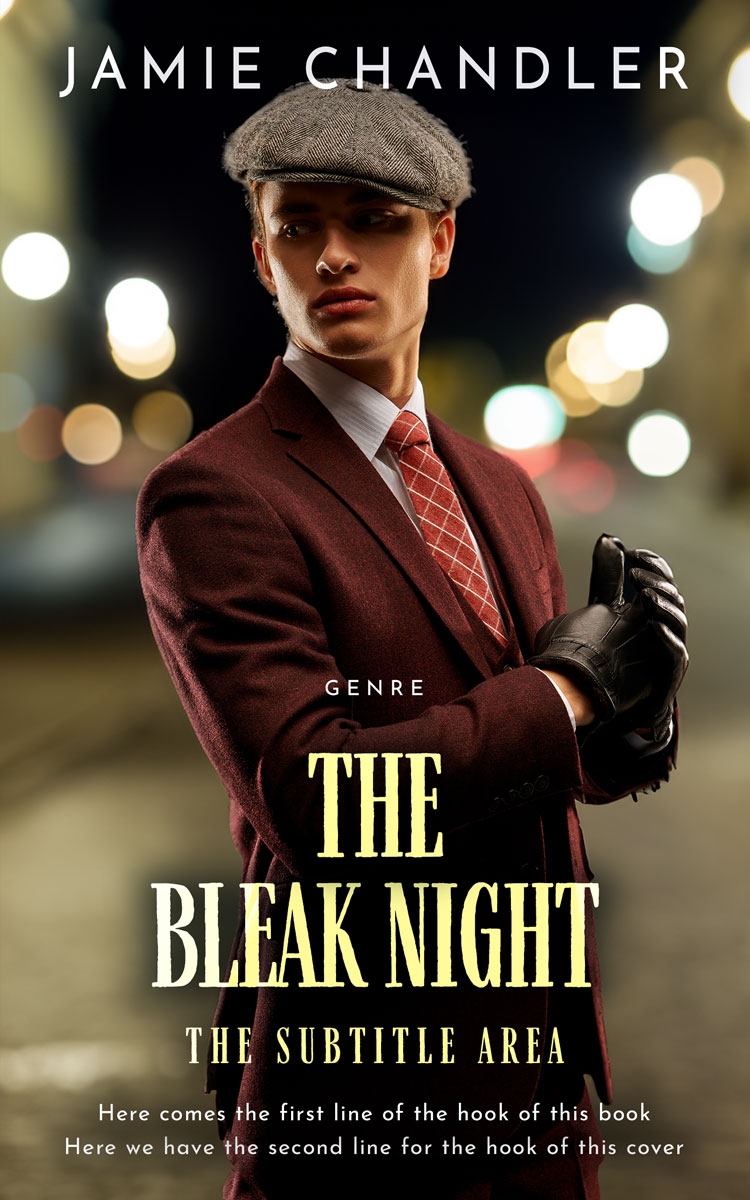 2D view of Premade Mystery & Thriller & Suspense Book Cover - Zeus